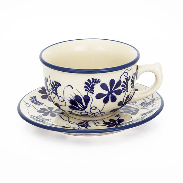 CUP + SAUCER BIG AS81